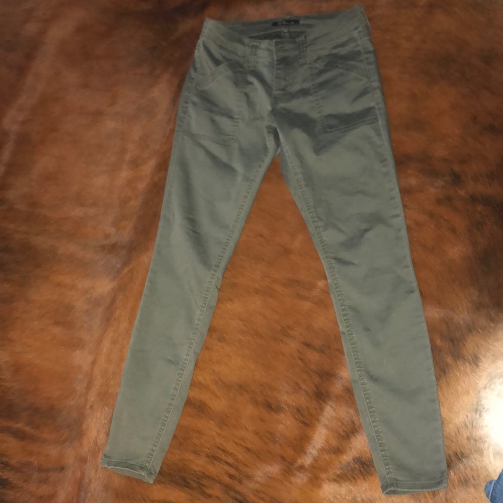 STS Blue army green skinnies